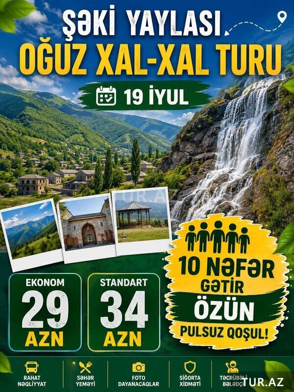 Şəki yaylası-Oğuz Xal-xal turu ( özün pulsuz gəl) Şəki yaylası-Oğuz Xal-xal turu ( özün pulsuz gəl)