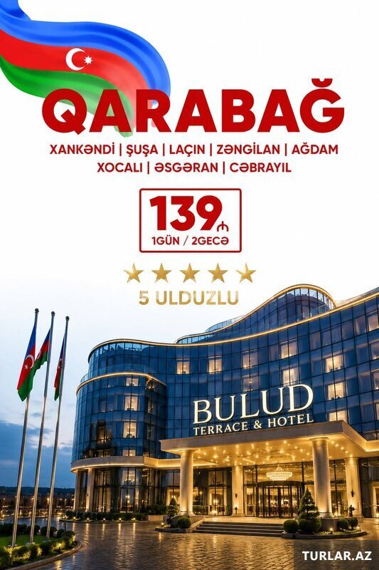 2 günlük Qarabağ Avtobus Turu 2 günlük Qarabağ Avtobus Turu