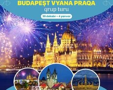 Vyana, Praqa, Budapeştə qrup turu