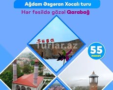 Xankəndi Şuşa Ağdam Əsgəran gəzintisi