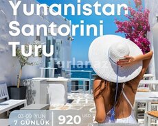 Yunanistan Santorini Turu