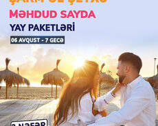 Şarm Əl Şeyxə 2 Nəfərlik yay paketləri