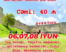 Şuşa, Laçın, Xankəndi