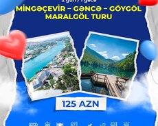 Mingəçevir Gəncə Göygöl turu