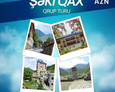 2 günlük konsert programli "Şəki Qax" turu