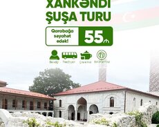 şuşa xankəndi Xocalı Ağdam əsgəran turu