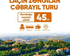 Laçın Zəngilan Cəbrayıl turu