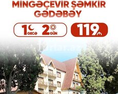 Mingəçevir Gədəbəy Şəmkir turu