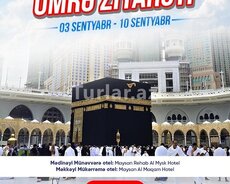 Ümrə Ziyarəti Sentyabr Ayında