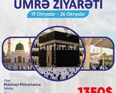 Ümrə Ziyarəti Oktyabr ayinda