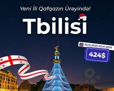 Yeni ili Tbilisidə qarşıla