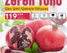 2 günlük Şəki - Qax - Qəbələ - Göyçay Nar Festivalı turu