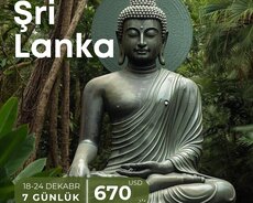 Shri Lanka turu, Şri Lanka Səyahəti