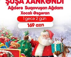 Qarabağ turu Şuşa - Xankəndi - Ağdərə - Suqovuşan - Ağdam - Xocalı - Əsgəran turu