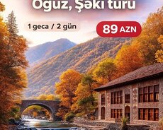 Ismayıllı, Qəbələ, Oğuz, Şəki turu
