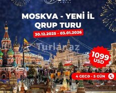 Moskva — Yeni il Qrup Turu