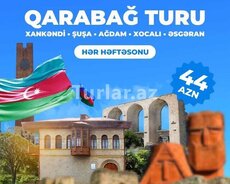 Xankəndi - Şuşa - Ağdam - Xocalı - Əsgəran turu