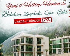 Zaqatala Qax Şəki Qəbələ turu