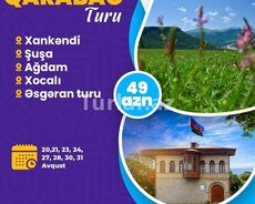 1 gün Xankəndi - Şuşa Xocalı turu