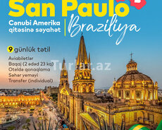 Braziliyaya, San Paulo səyahət