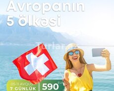 İsveçrə qrup turu, 7 gün