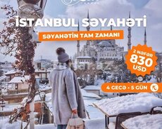 İstanbul səyahəti