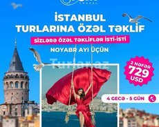 İstanbul turlarına özəl təklif