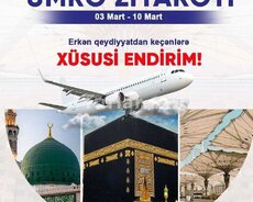 Ümrə ziyarəti Mart ayinda