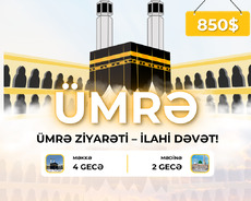 Ümrə Turu – Məkkə və Mədinə Ziyarəti