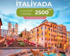 Novruz Bayraminda İtaliya Qrup Turu