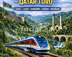 Qarabağ Turu Qatarla Hər Həftəsonu 02.05