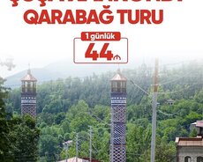 Şusa Xankəndi Qarabağ turu həftə sonu 1 gün