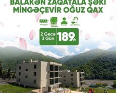 Qax Şəki Zaqatala Mingəçevir