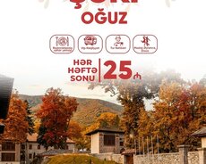 1 günlük Şəki Oğuz turu