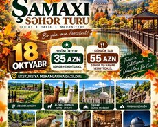 Şamaxı Şəhər Turu - Payız Turu