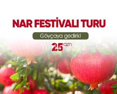 Nar rəngli festival: Mingəçevir Göyçay turu