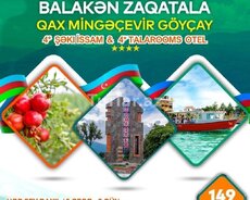 3 Günlük Balakən-Zaqatala-Qax-Şəki turu