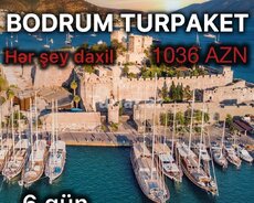 Bodrum üçün turpaket erkən rezervasiya