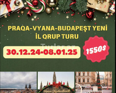 Üç şəhər: Praqa-Vyana Budapeşt Turu