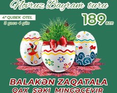 Tətili Zaqatalada edək