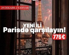 Yeni Ili Parisdə keçirin