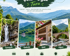 İsmayıllı Qəbələ Şəki Oğuz turu
