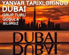 Möhtəşəm Dubai qrup turu yanvar ayına