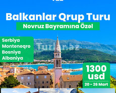 Özəl Balkanlar turu ilə 4 ölkə