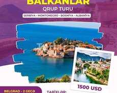 Balkanlar Qrup Turu 8 şəhər