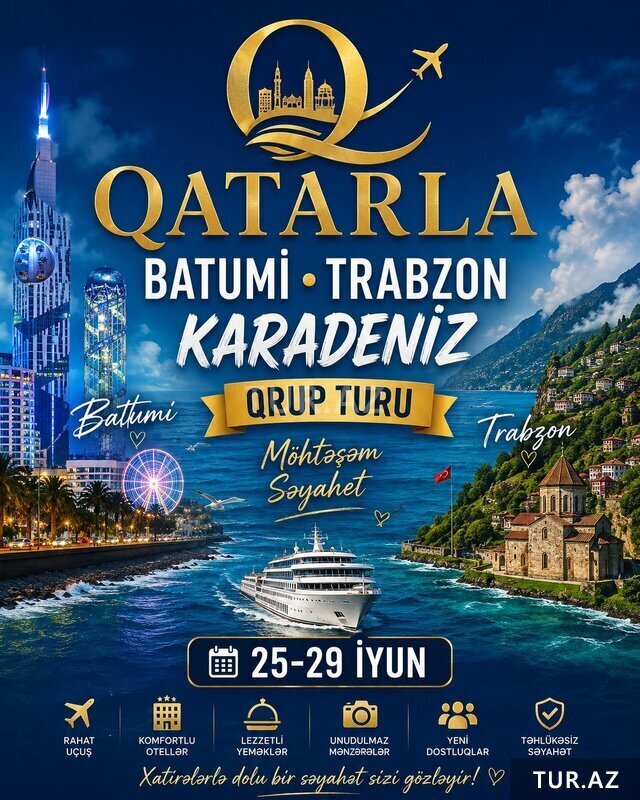 Karadeniz Trabzon Batumi Tibilisi turu Karadeniz Trabzon Batumi Tibilisi turu