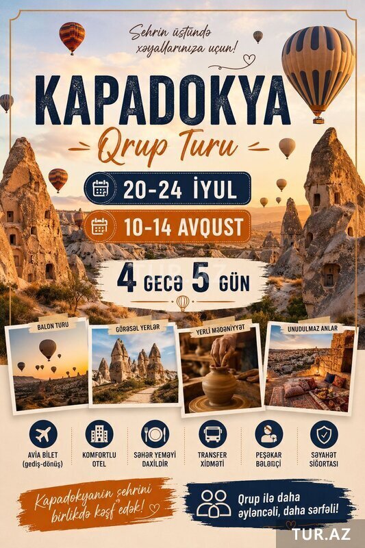 Kapadokya Qrup turu Kapadokya Qrup turu